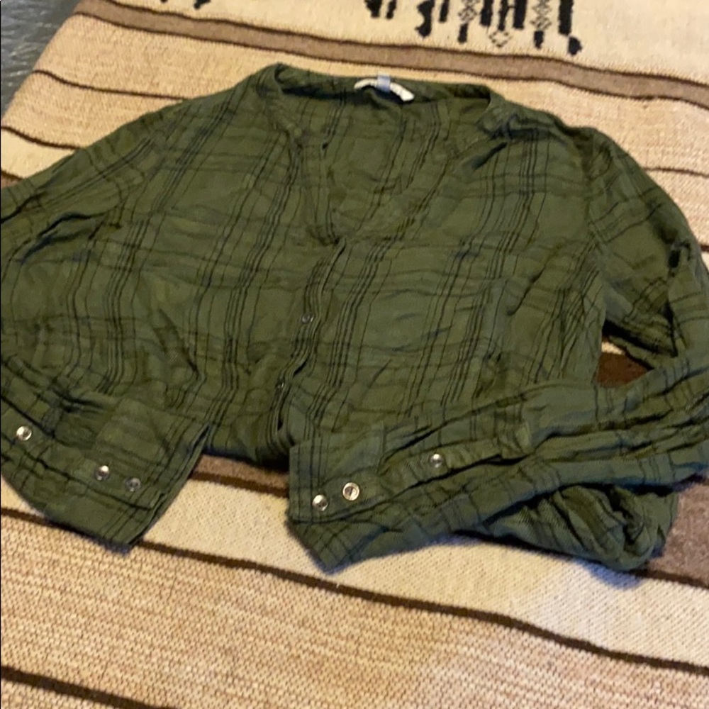 Calvin Klein thin flannel. Size small.